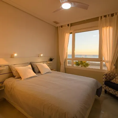 Preciado Apartamento Con Vistas Frontales Al Mar Cádis Exterior foto
