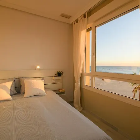 Preciado Apartamento Con Vistas Frontales Al Mar Cádis Exterior foto